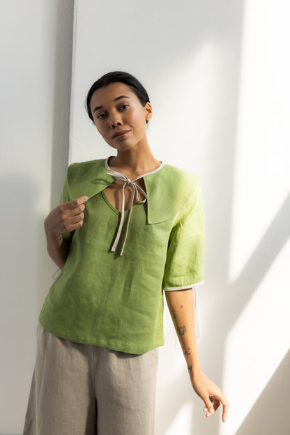 Women's linen top Willow