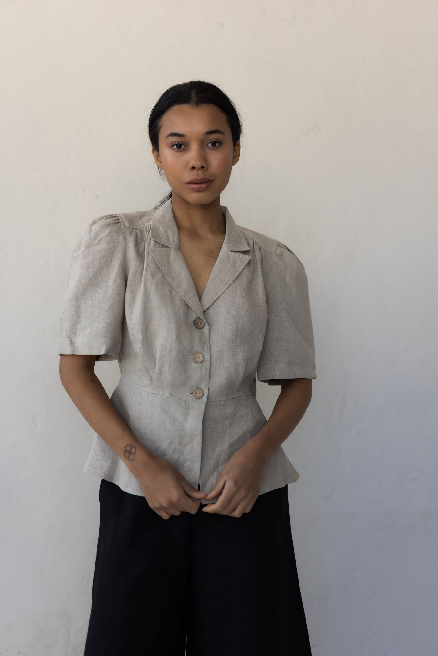 Women's linen shirt Lyric