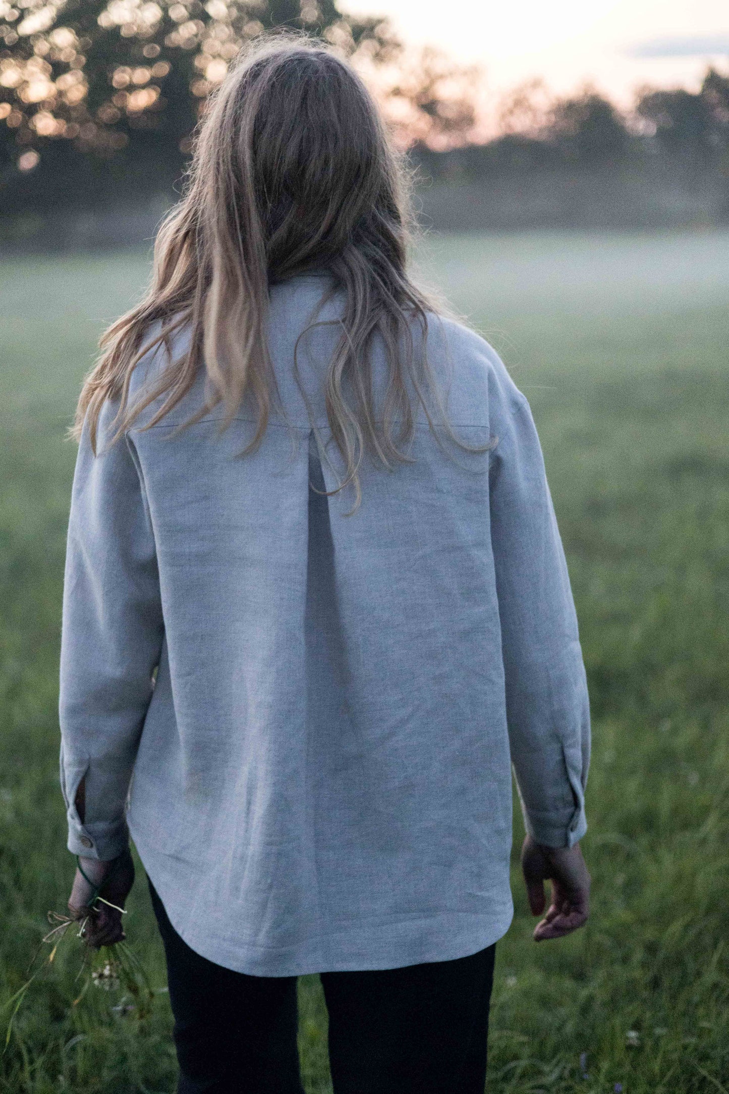 Women's linen shirt Vandenė