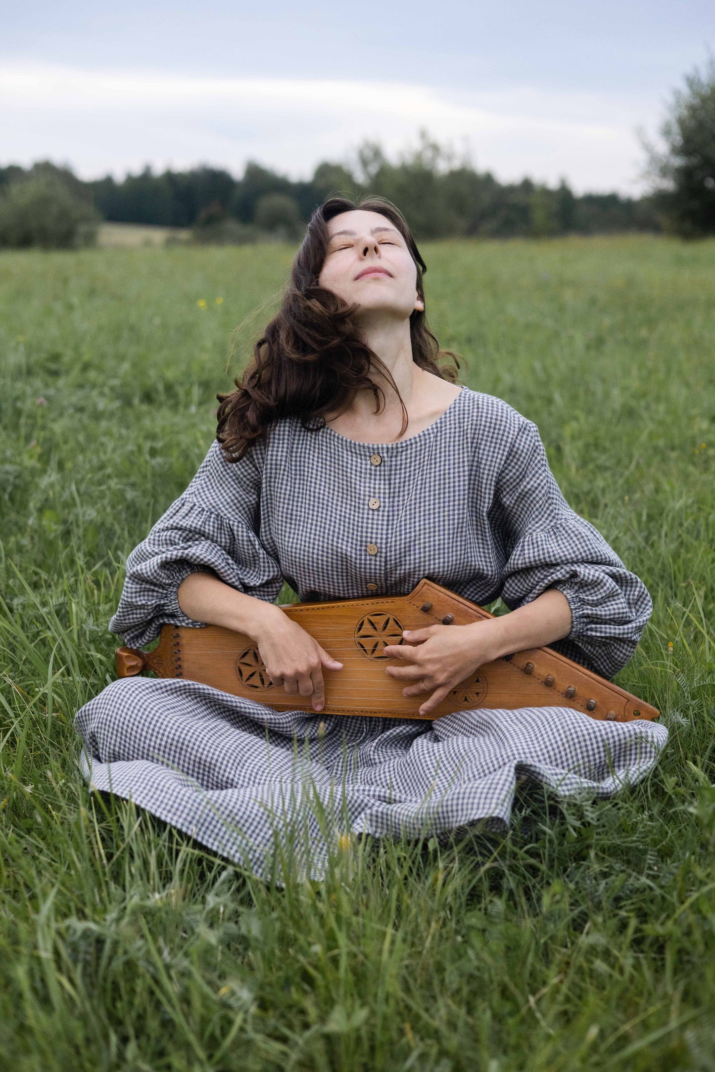 Linen dress Rugilė