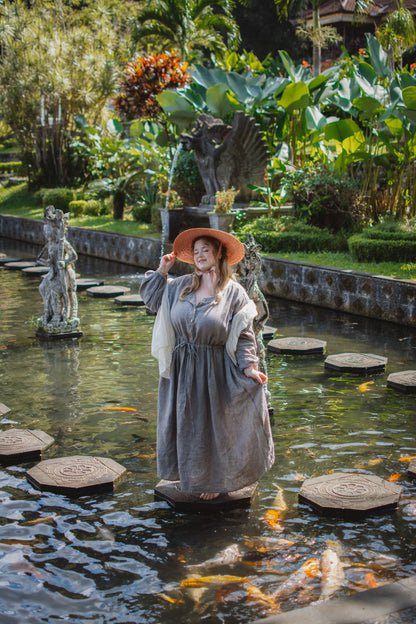 Linen dress Rugilė