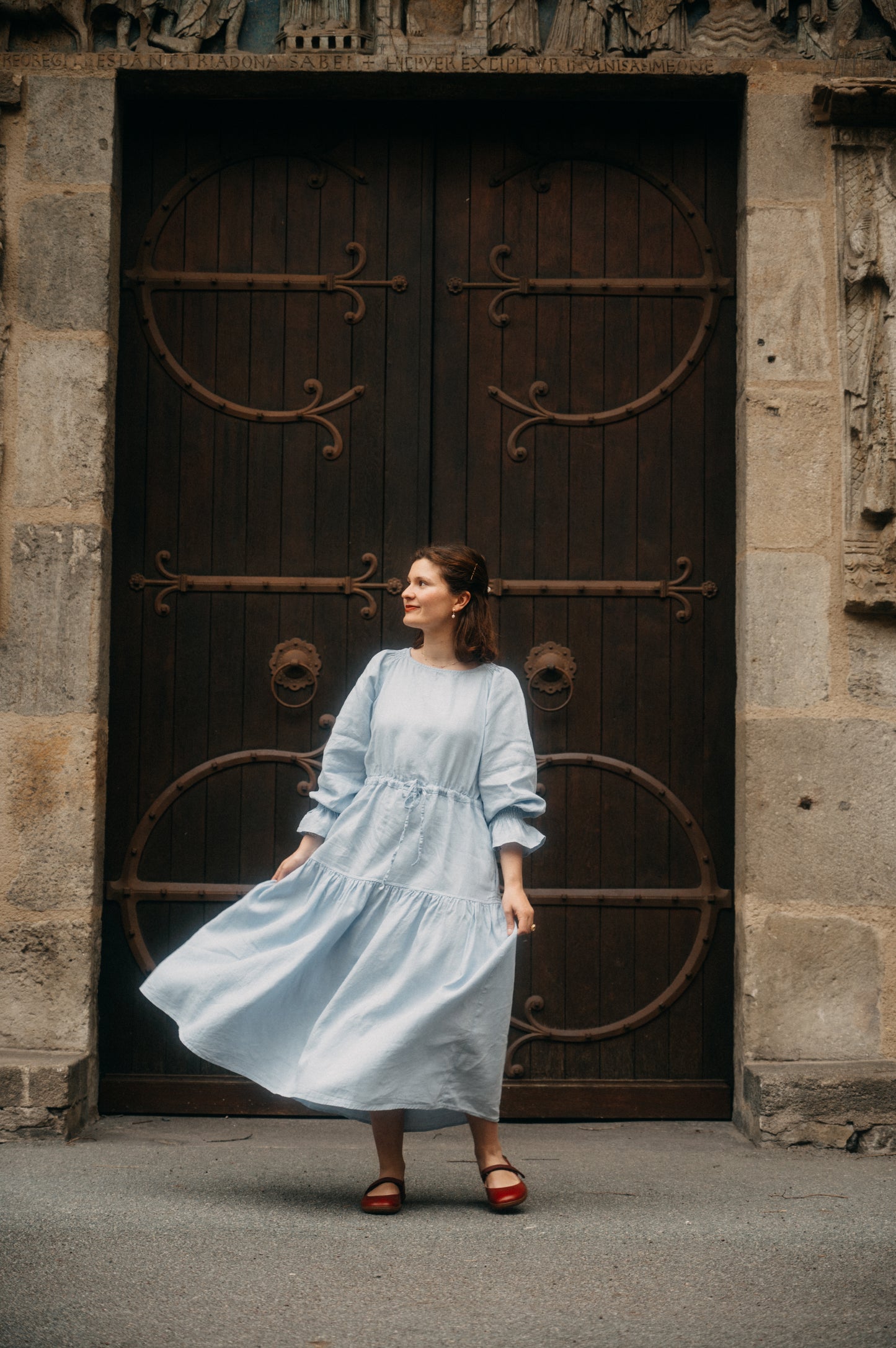 Women's linen dress Beatrix