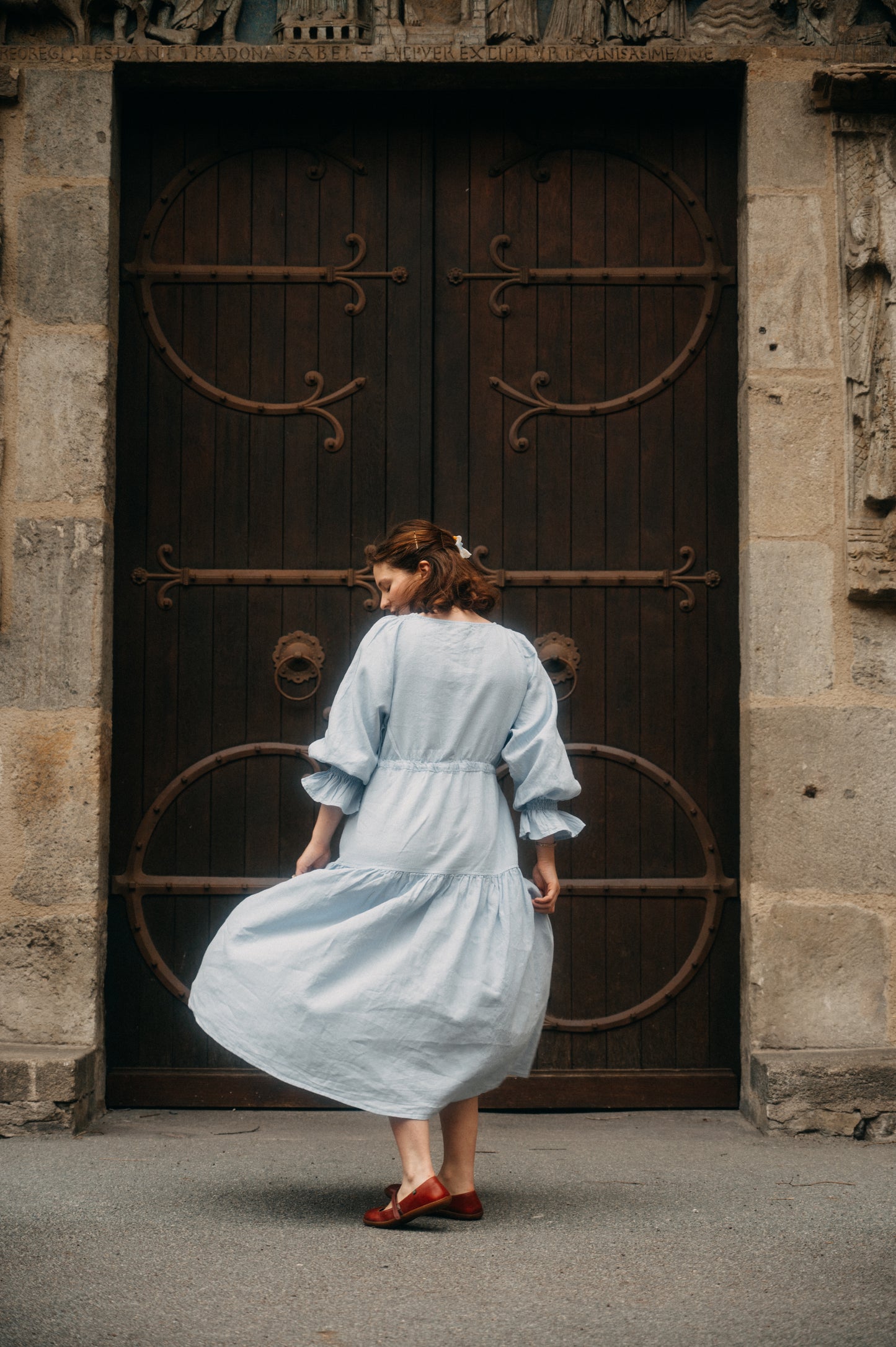 Women's linen dress Beatrix