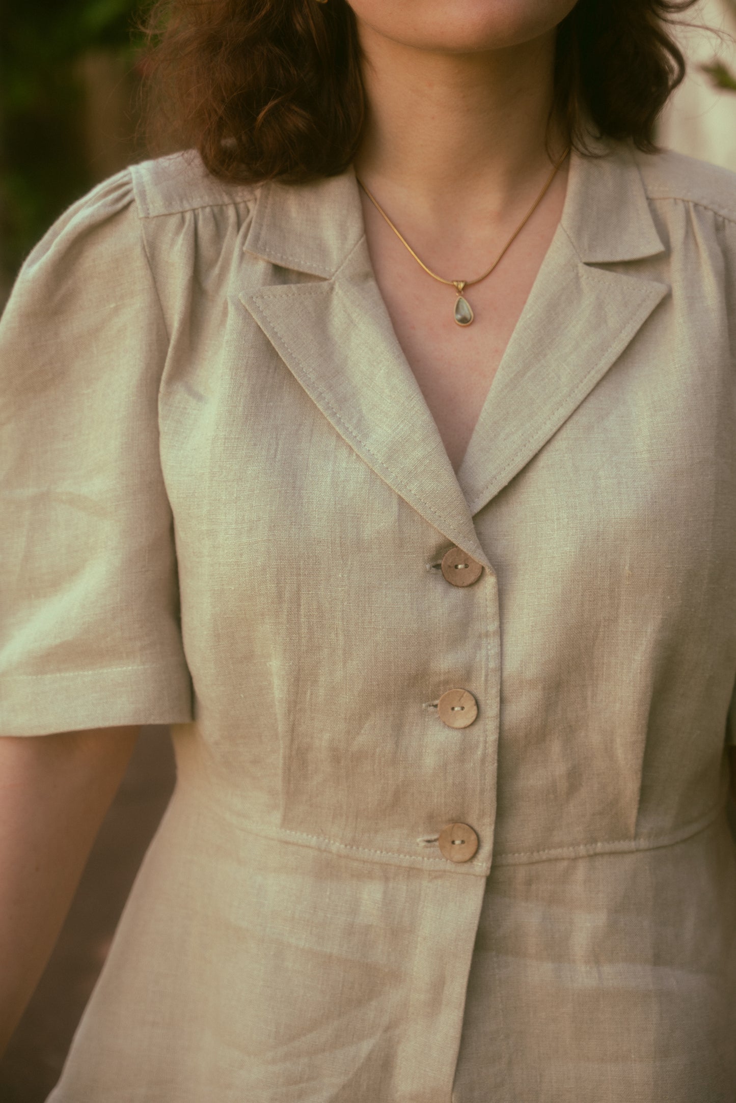Women's linen shirt Lyric