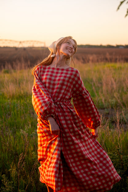 Linen dress Rugilė