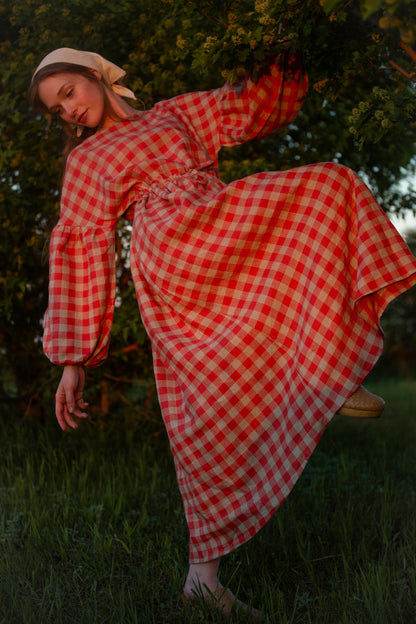 Linen dress Rugilė