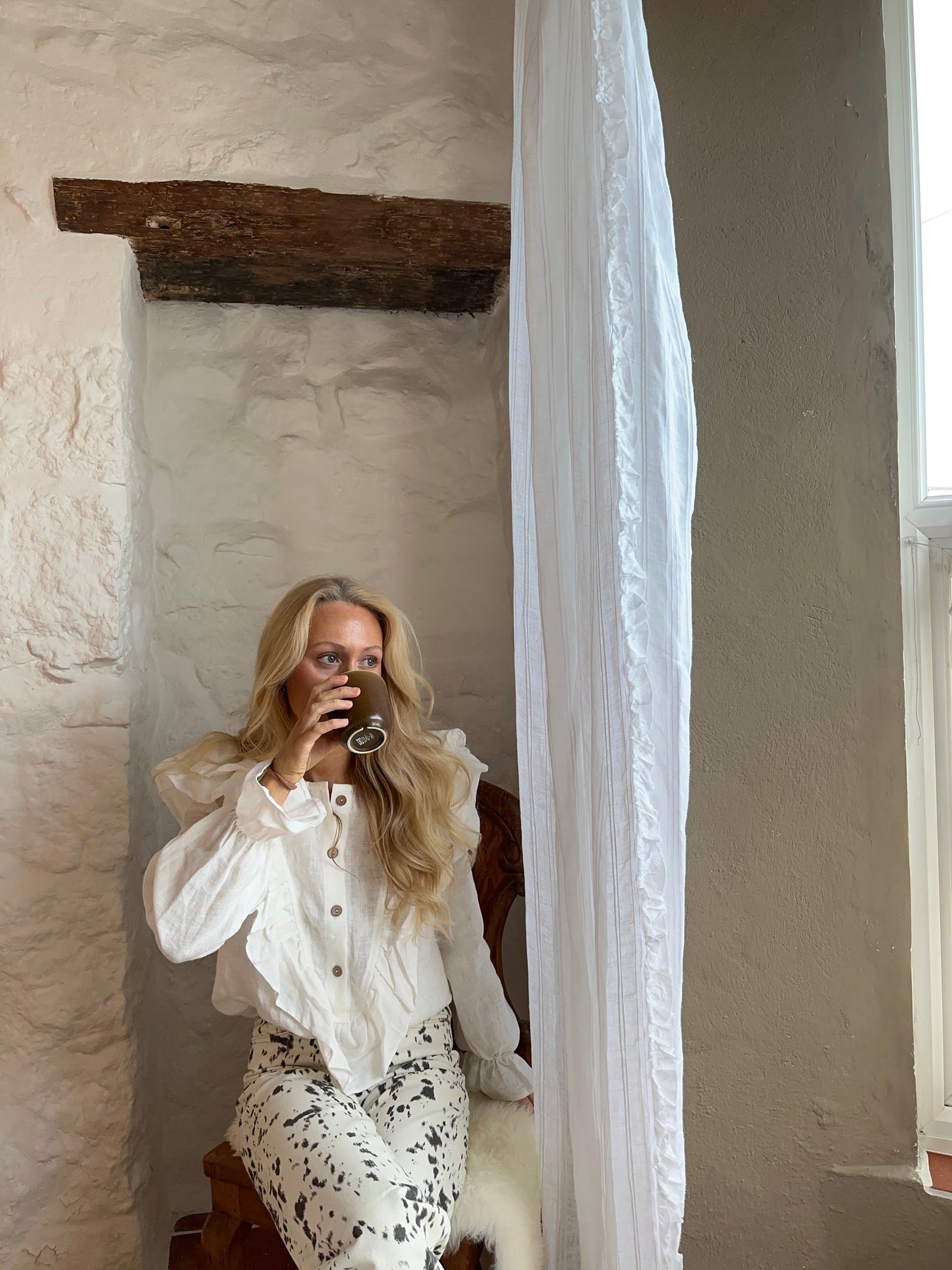 Women's linen shirt Guethary