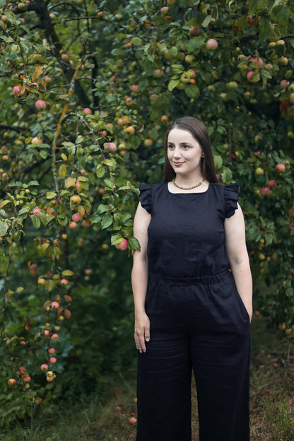 Women's linen jumpsuit Giedra - Archive