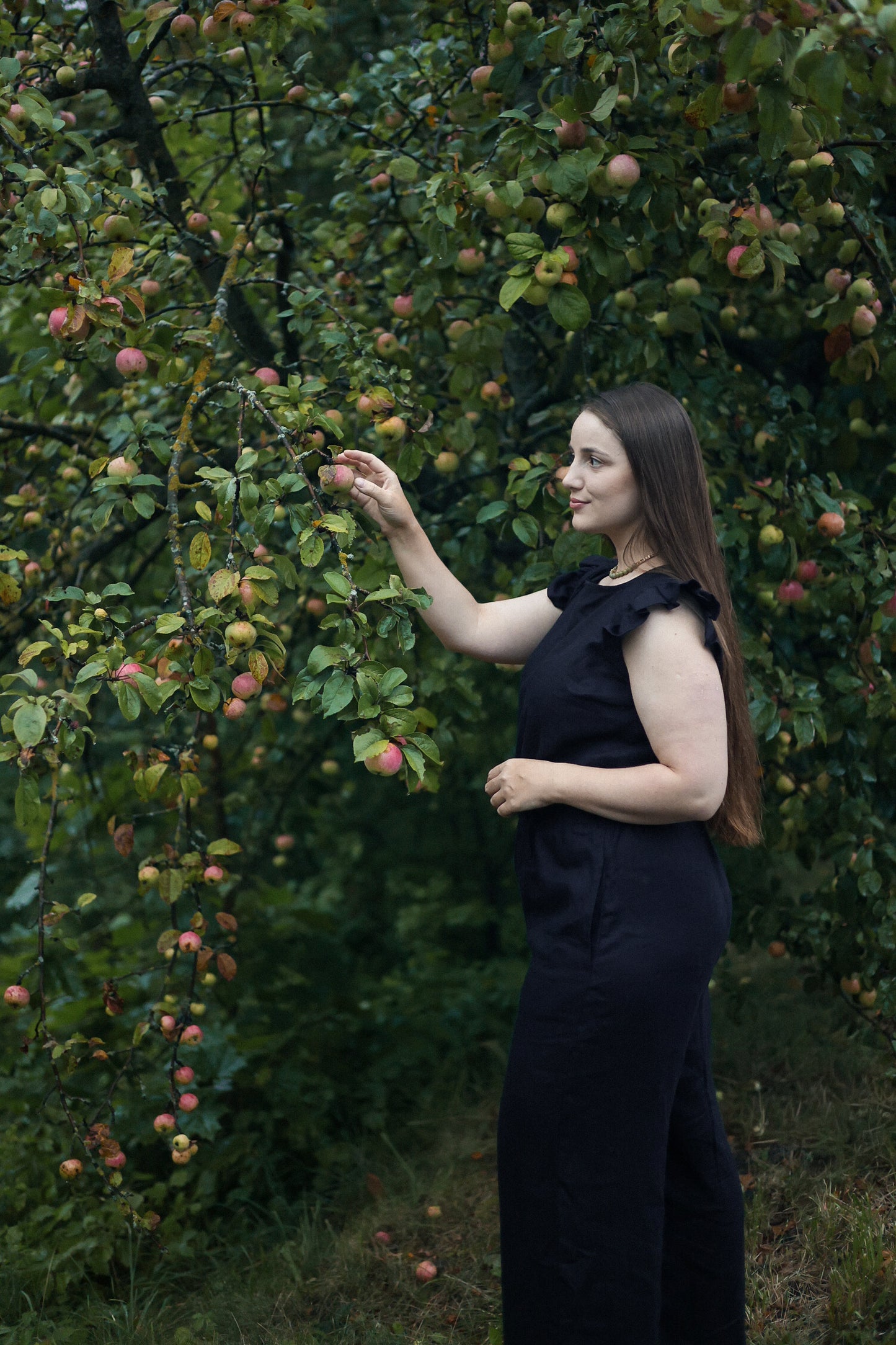 Women's linen jumpsuit Giedra - Archive