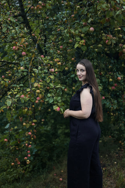 Women's linen jumpsuit Giedra - Archive