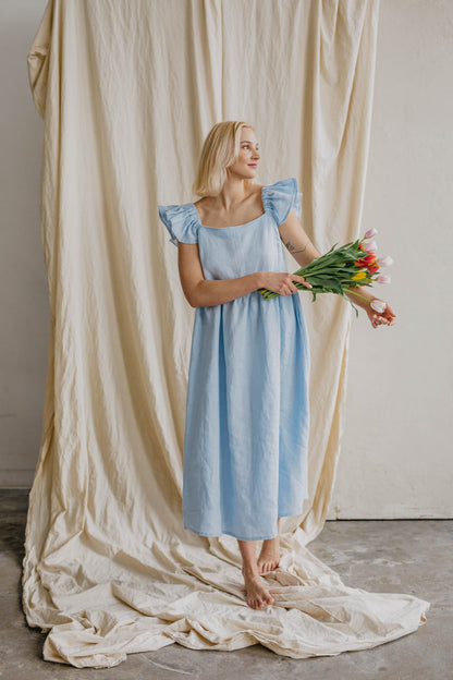 Linen dress Ona