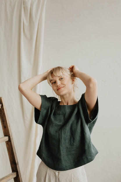 Women's linen top Vytė