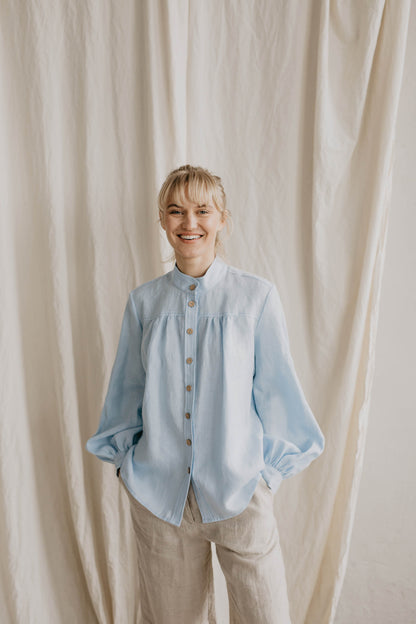 Women's linen shirt Indraja