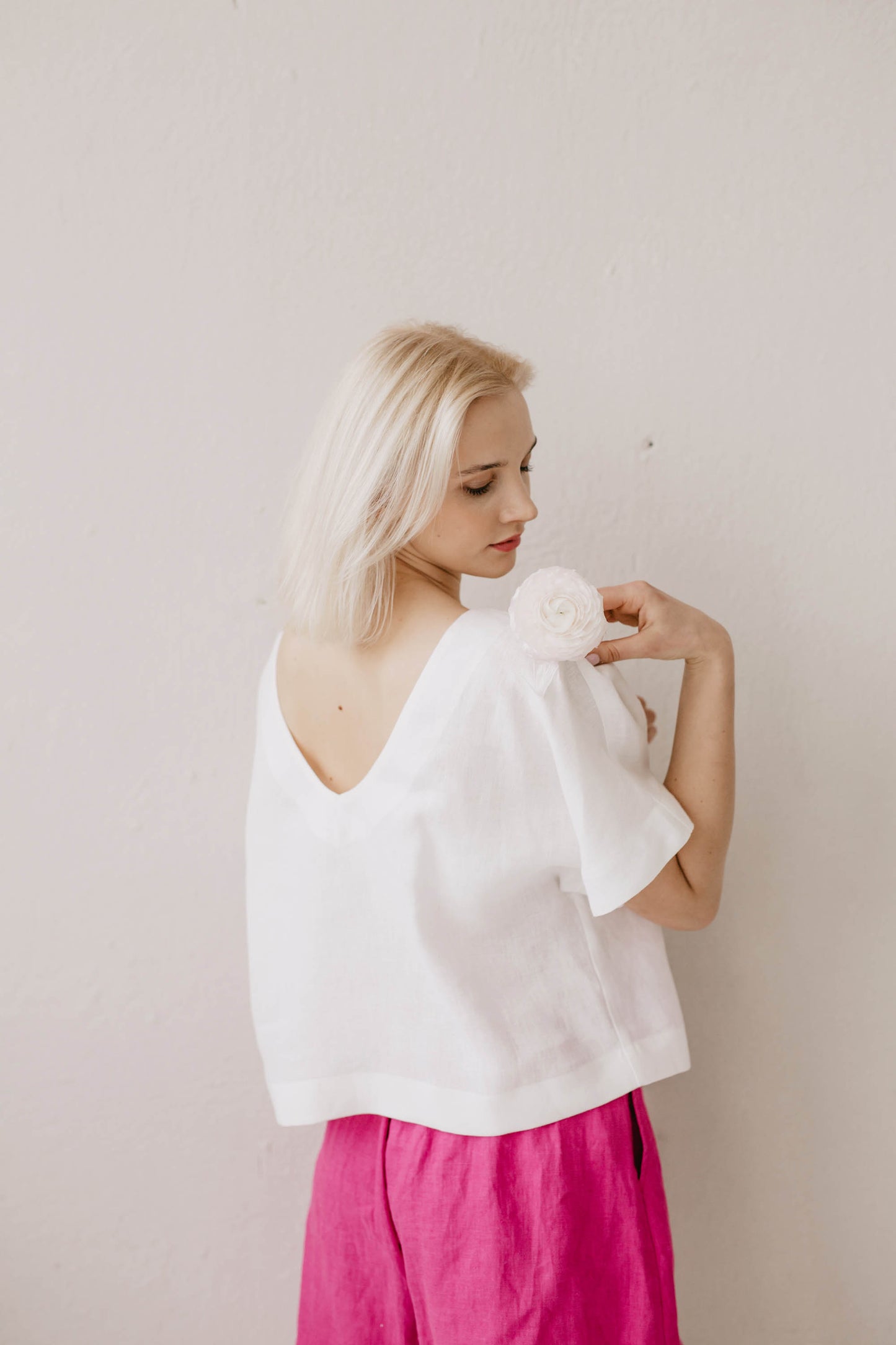 Women's linen top Vytė