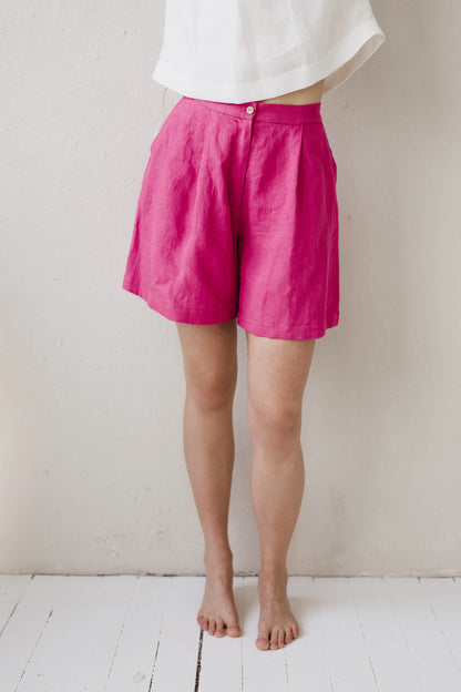 Women's linen shorts Urtė