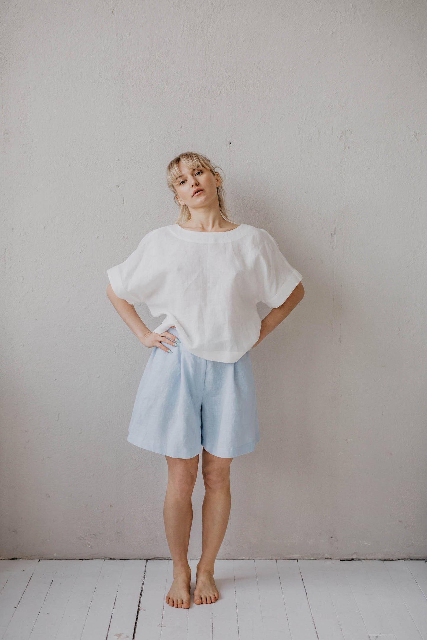 Women's linen top Vytė