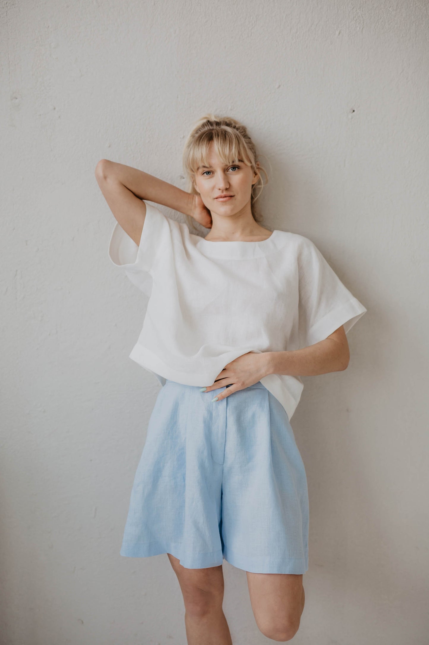 Women's linen shorts Urtė