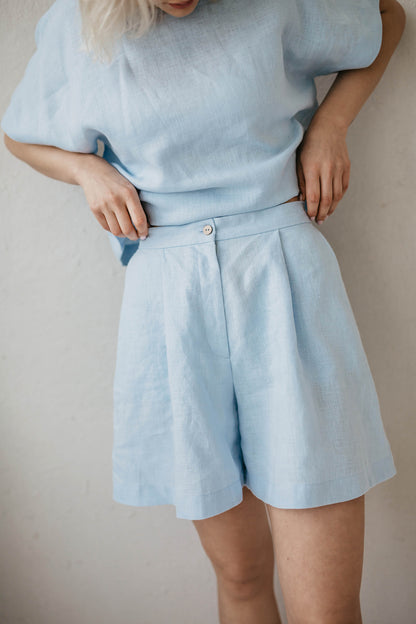 Women's linen shorts Urtė