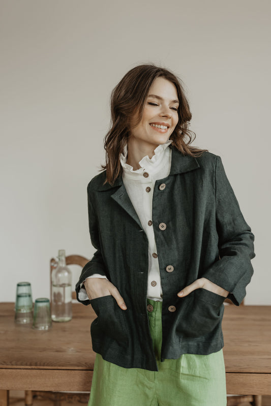 Women's linen jacket Preila