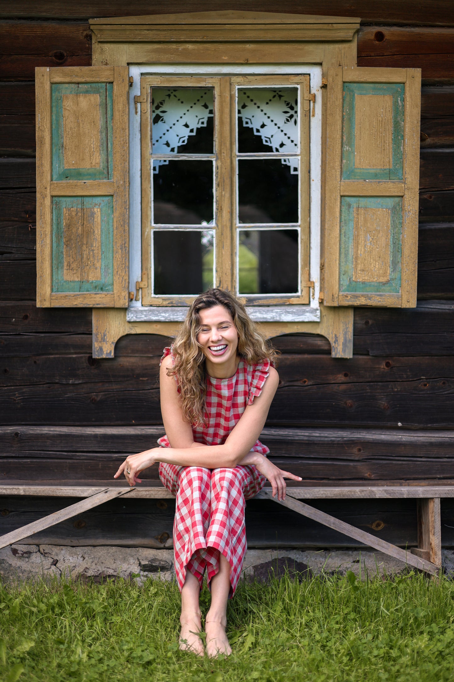Women's linen jumpsuit Giedra