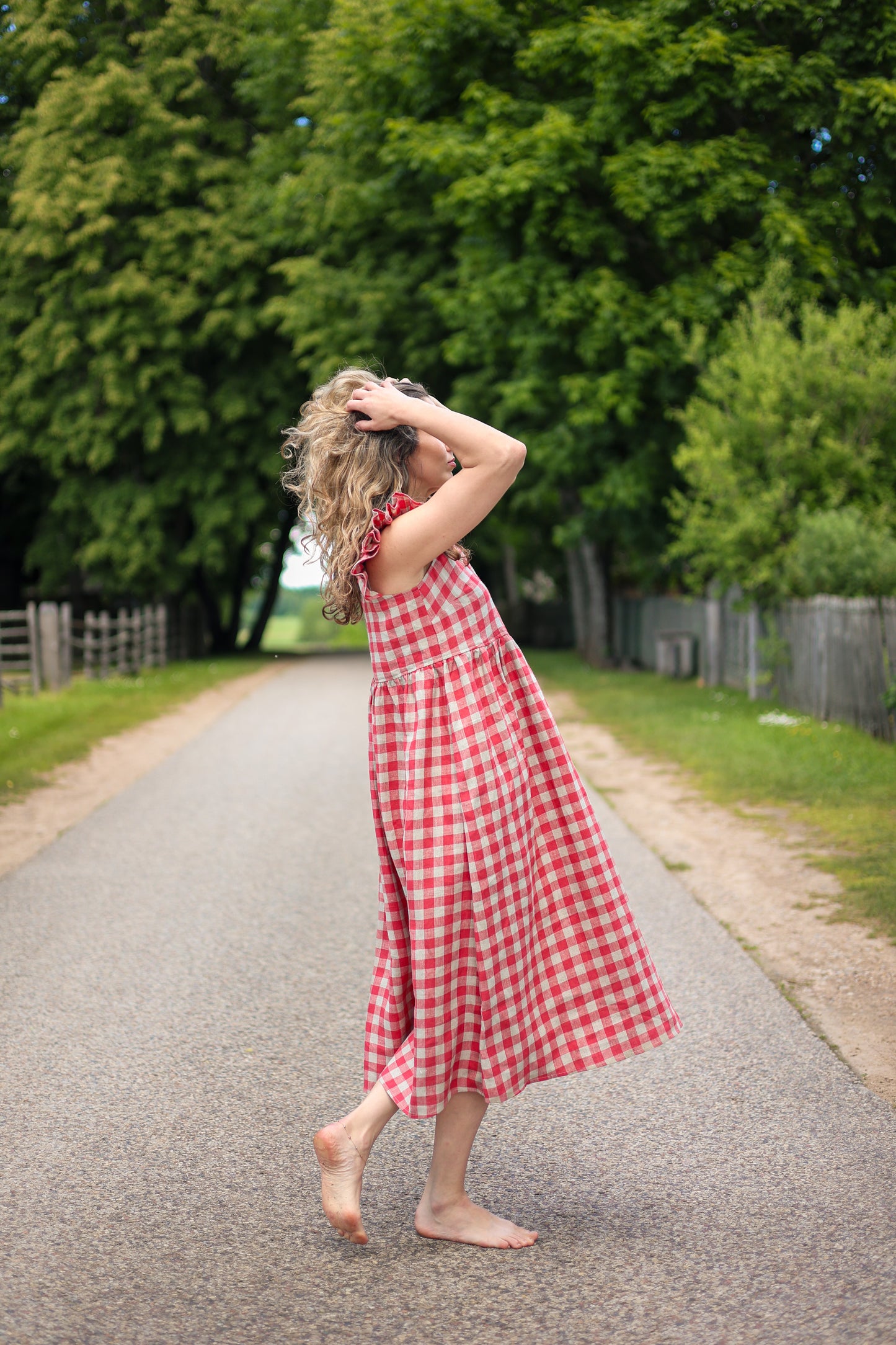 Linen dress Ona