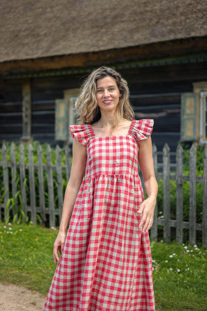 Linen dress Ona