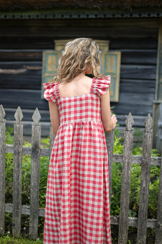 Linen dress Ona