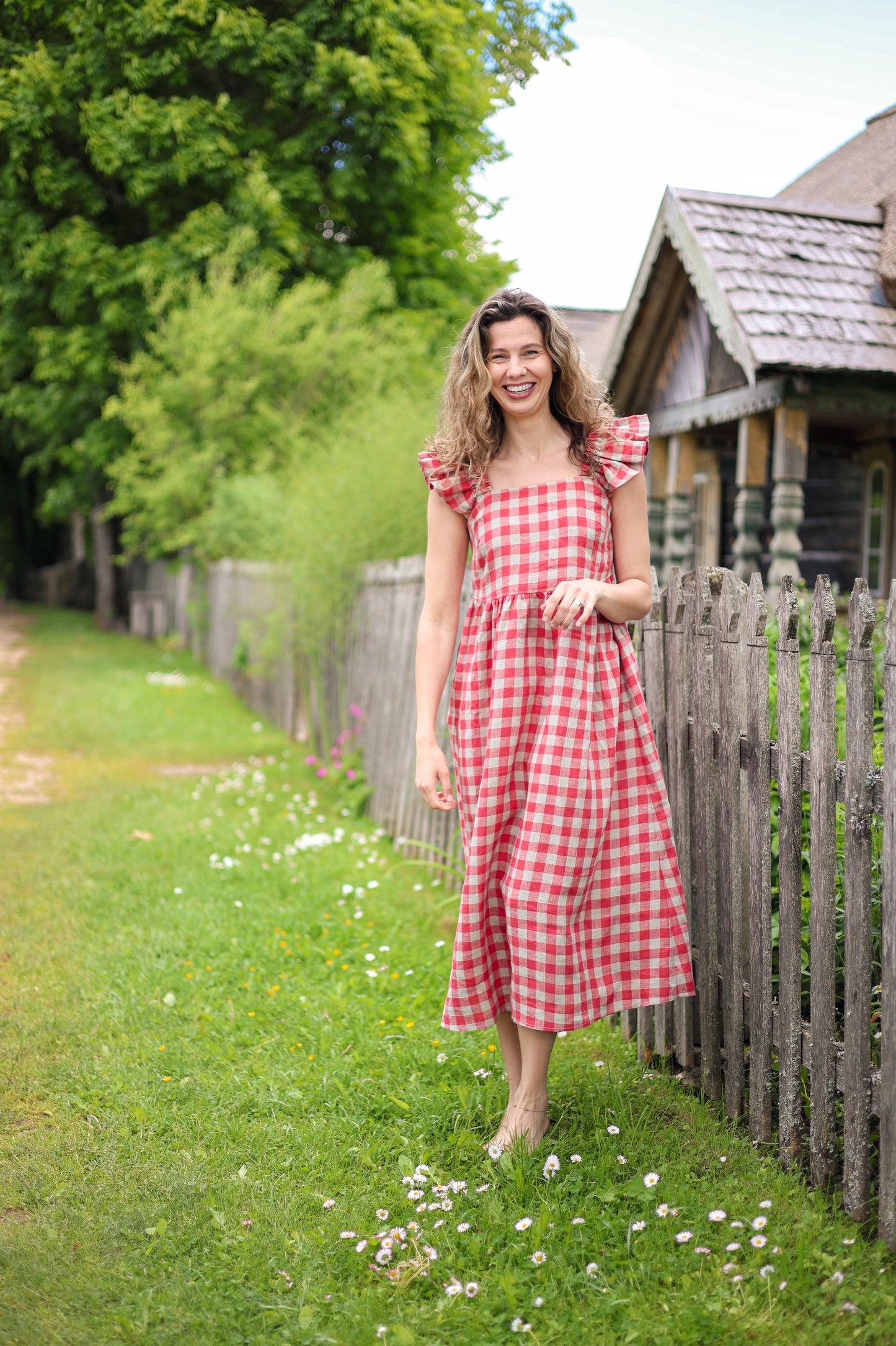 Linen dress Ona