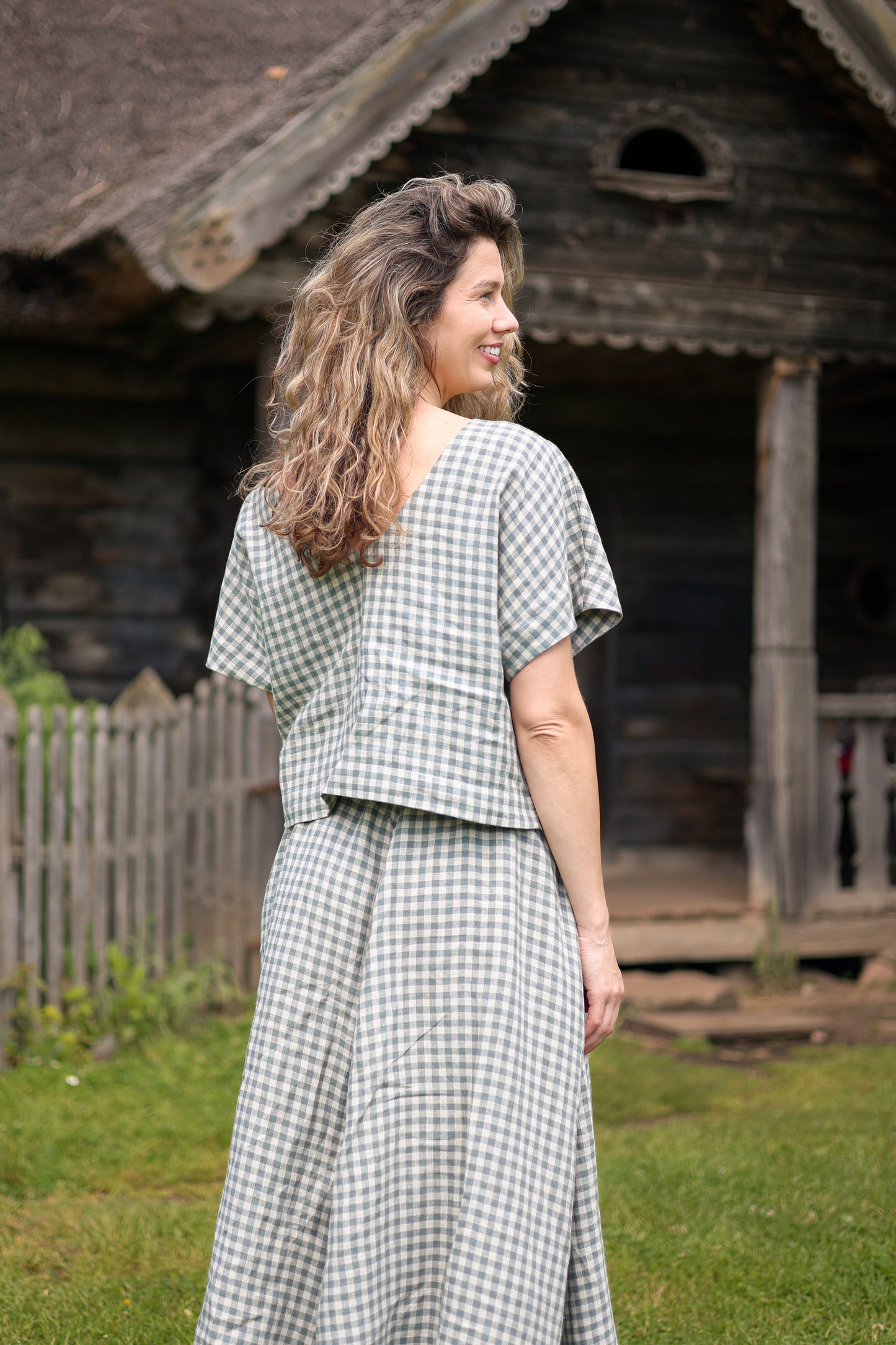 Women's linen skirt Juliette