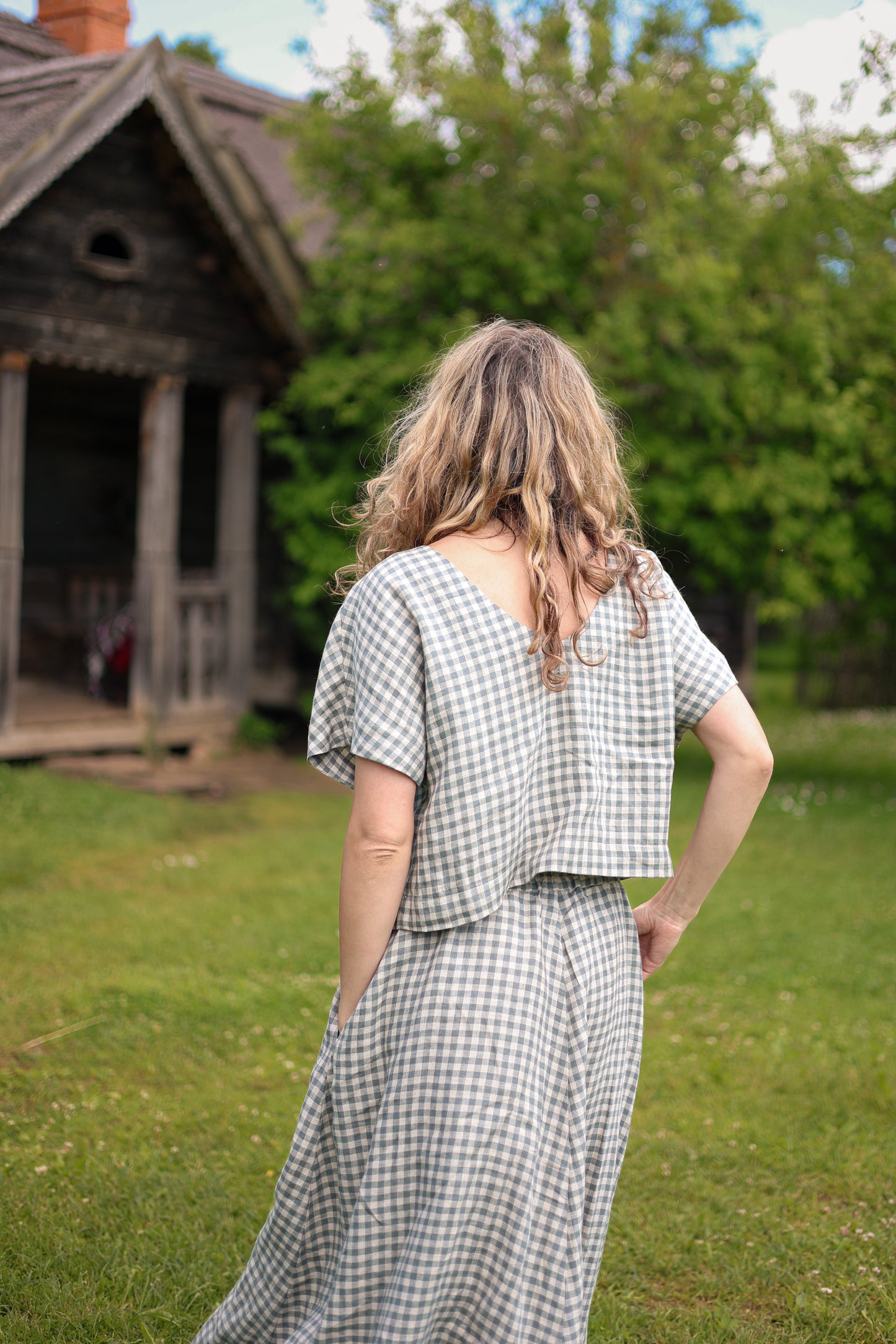 Women's linen top Vytė