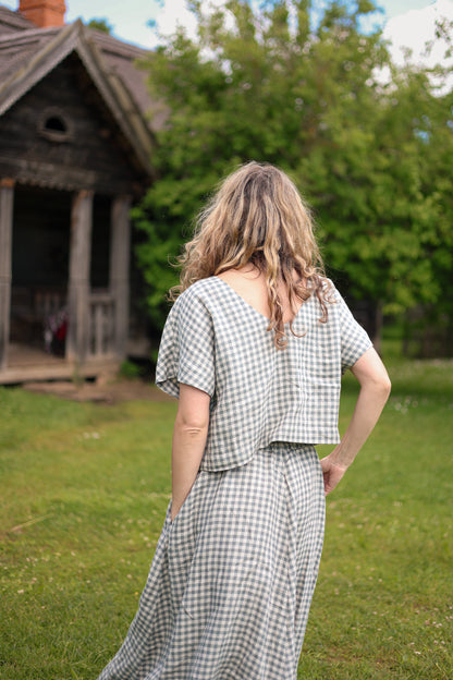 Women's linen top Vytė