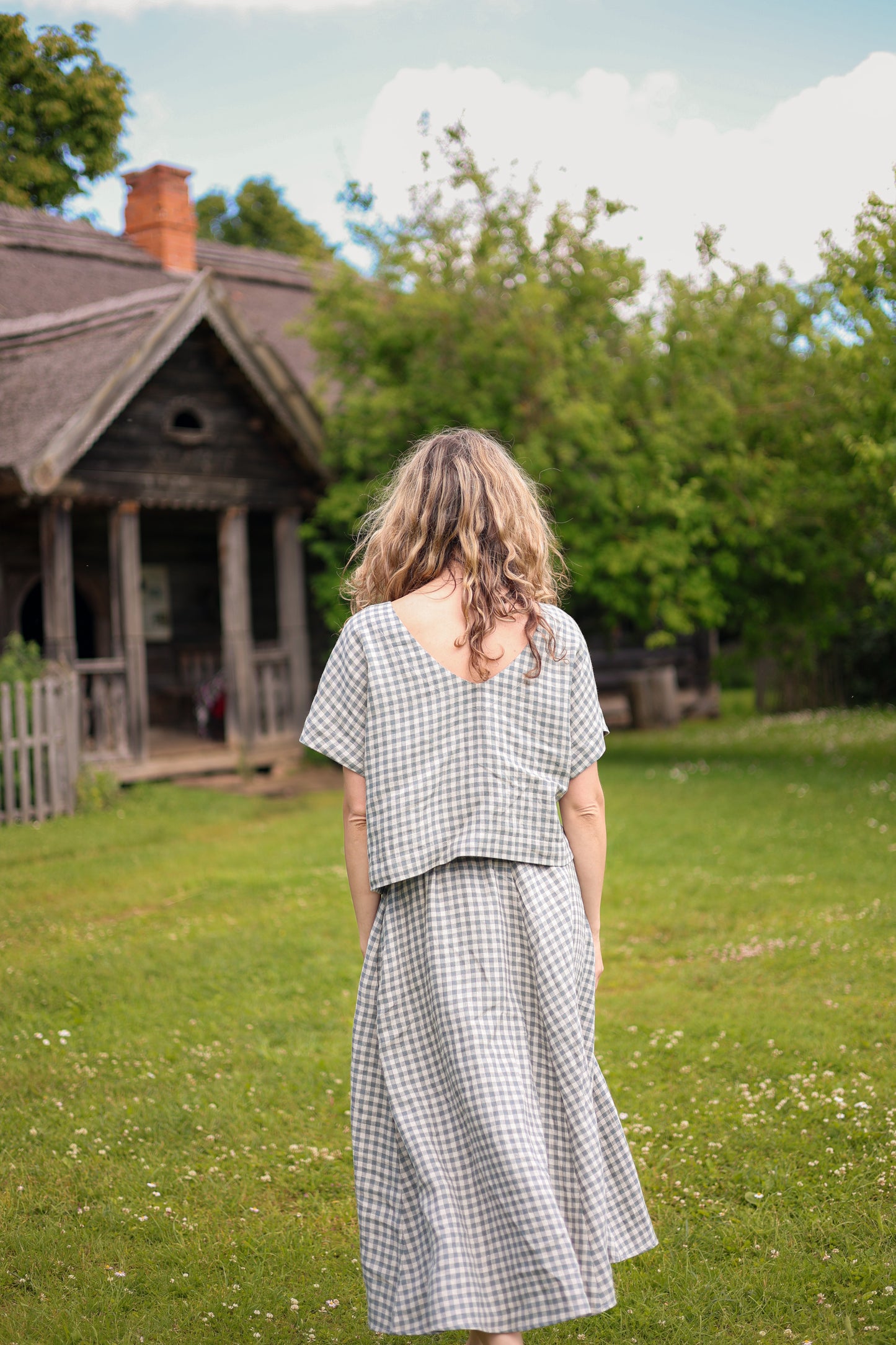 Women's linen top Vytė