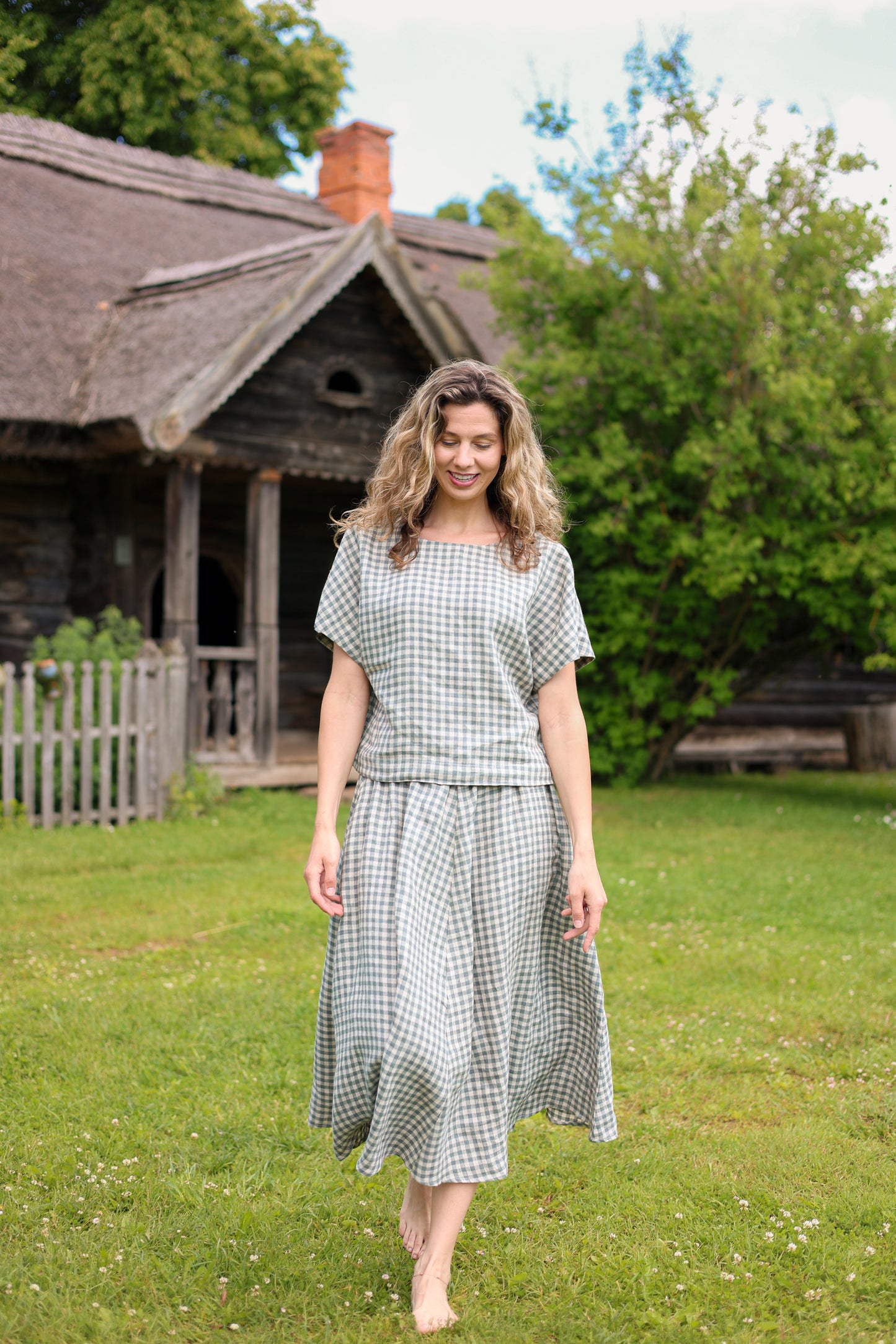 Women's linen top Vytė