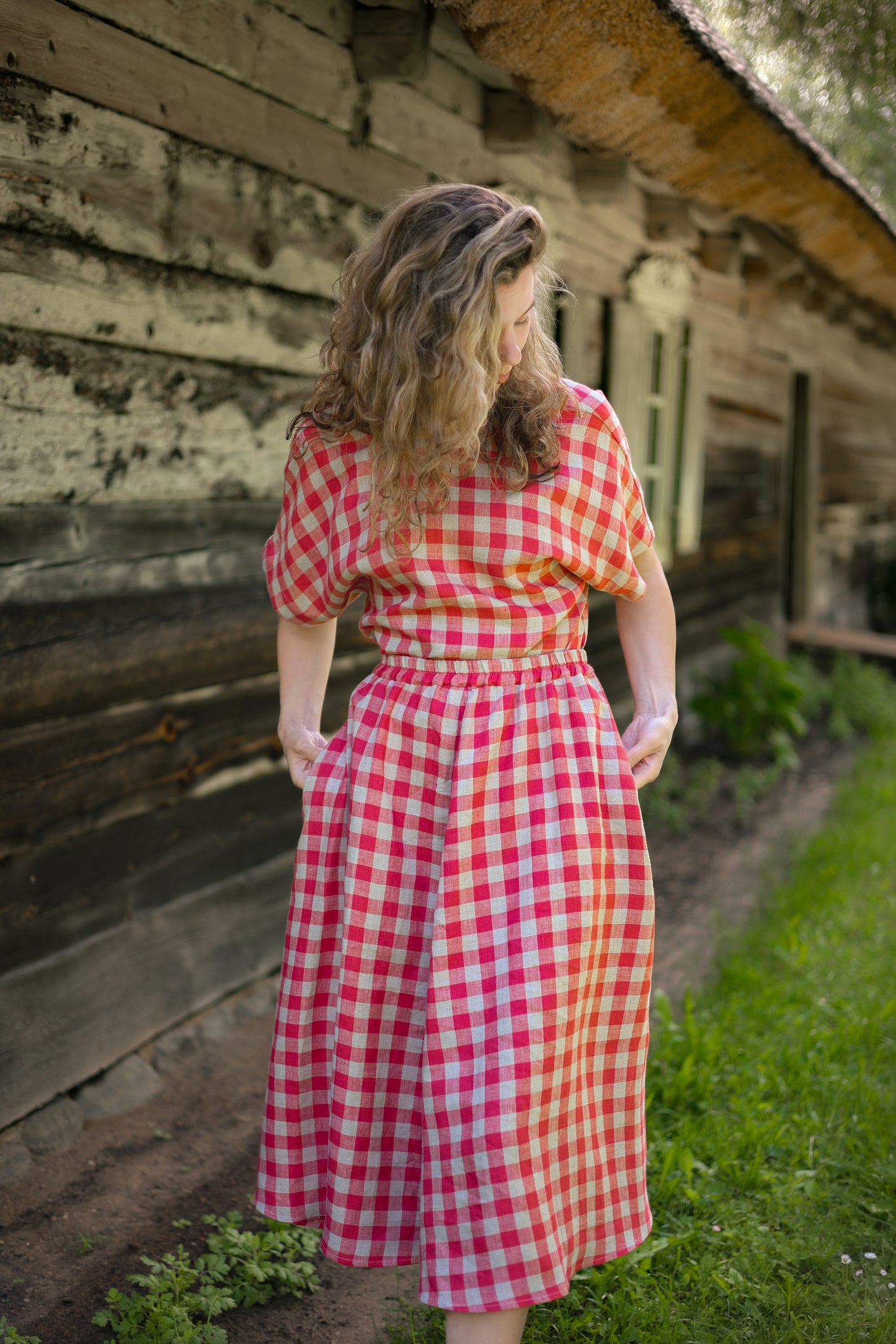 Women's linen skirt Juliette