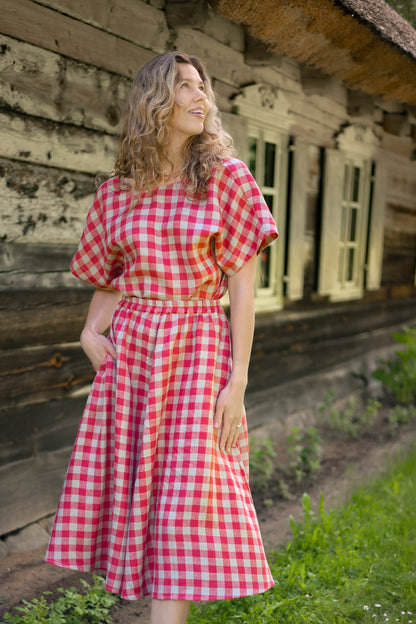 Women's linen skirt Juliette