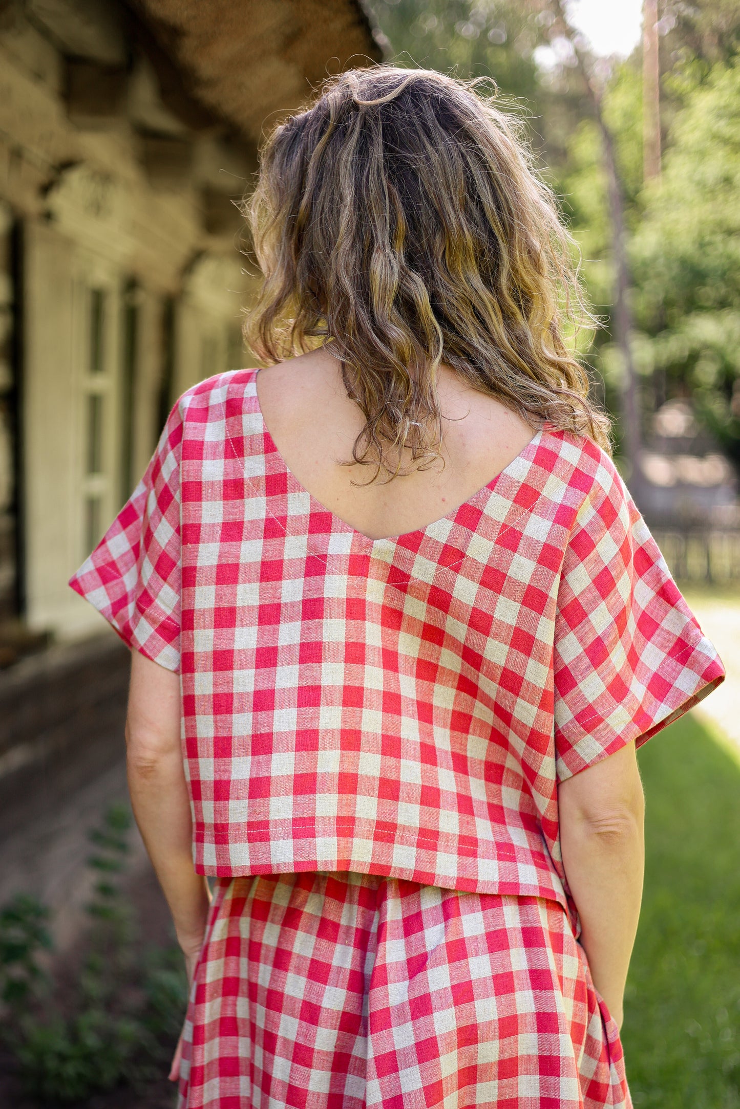 Women's linen top Vytė