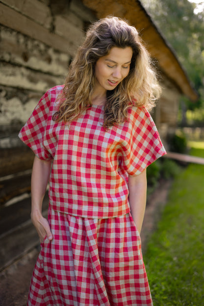 Women's linen top Vytė