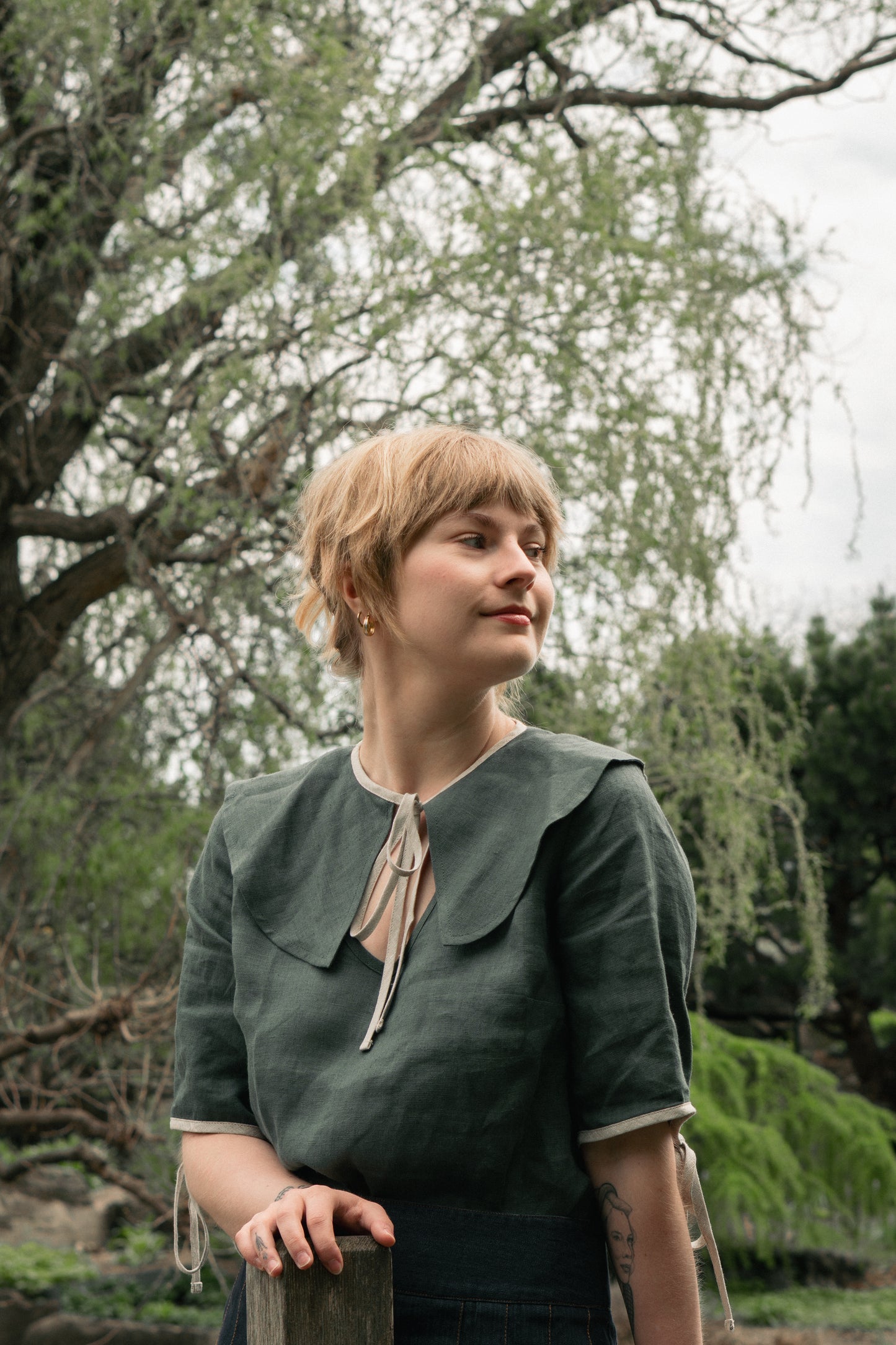 Women's linen top Willow