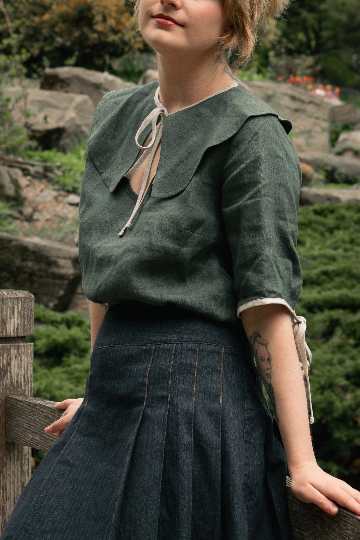 Women's linen top Willow