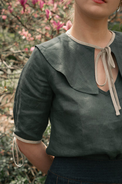 Women's linen top Willow