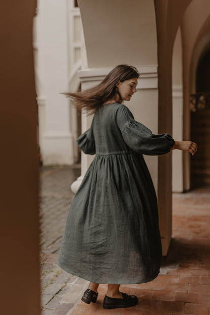 Linen dress Rugilė