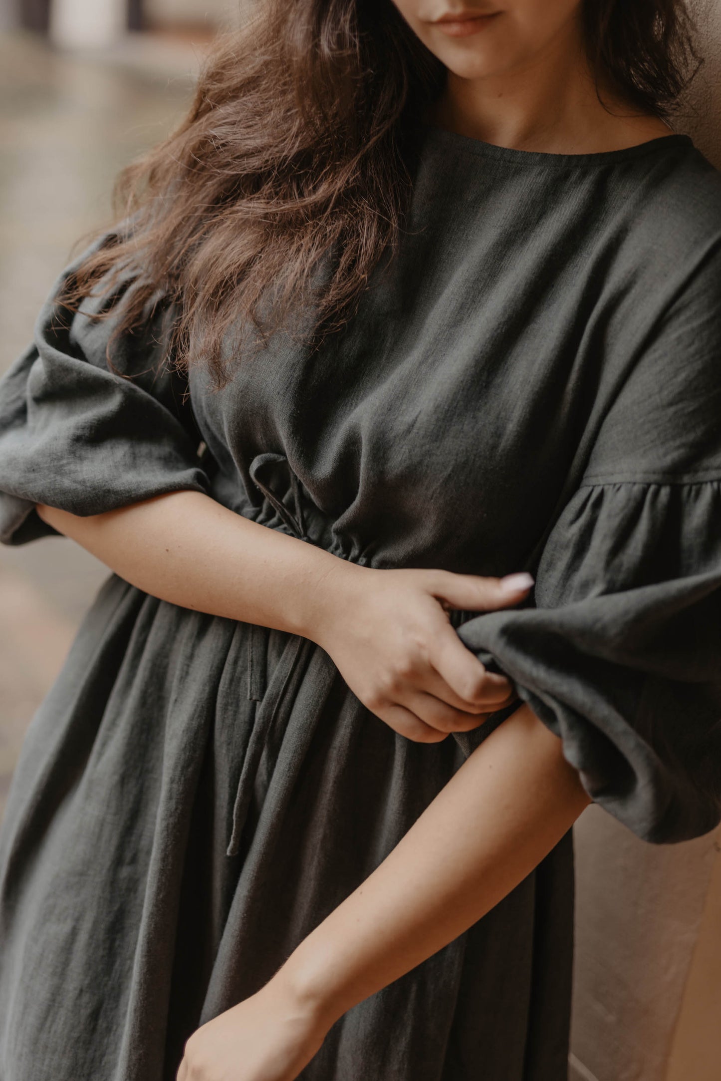 Linen dress Rugilė