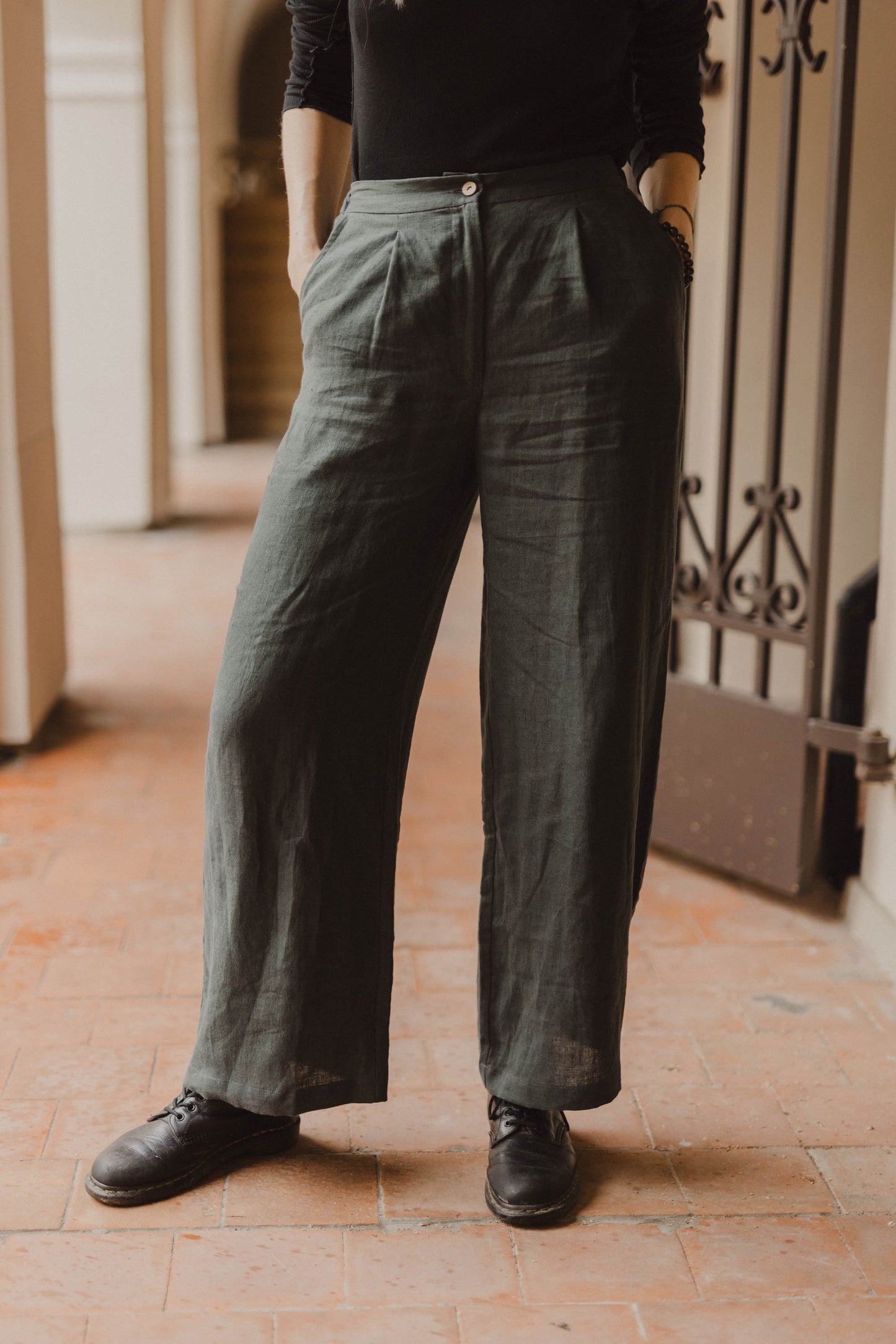 Women's linen pants Iris