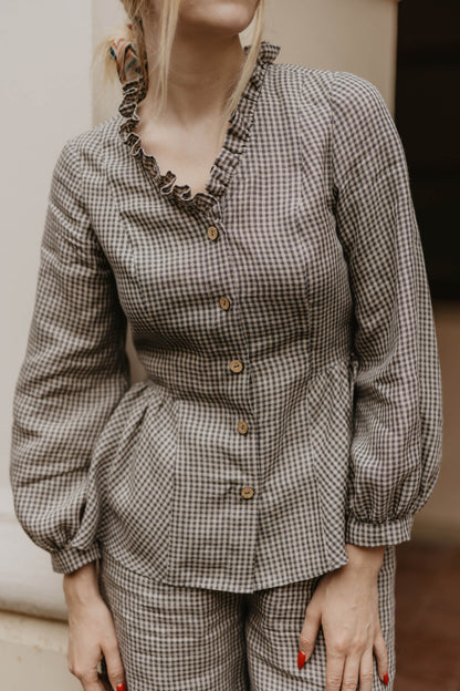 Women's linen jacket Victoria