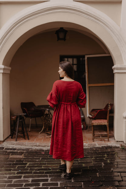 Linen dress Rugilė