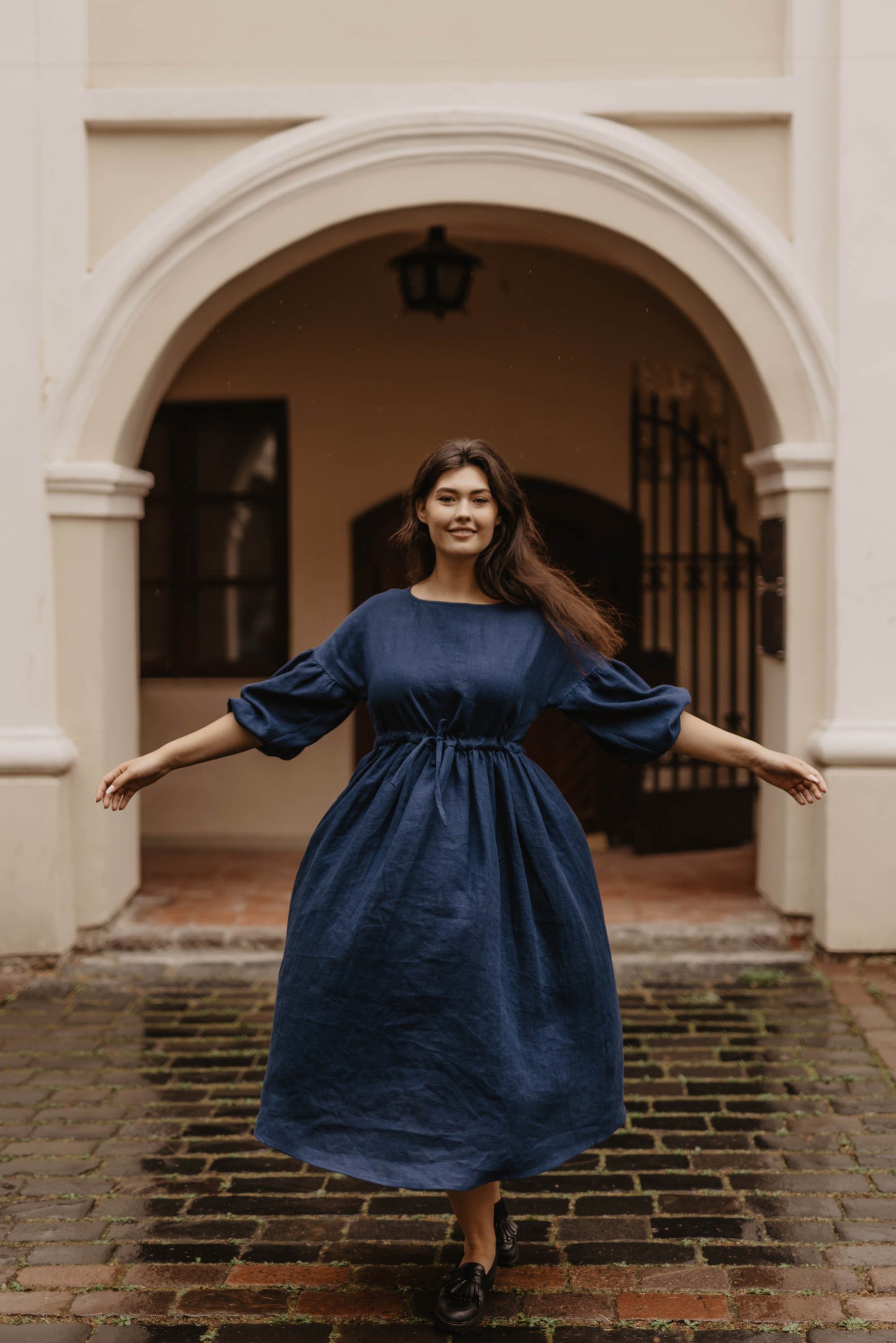 Linen dress Rugilė