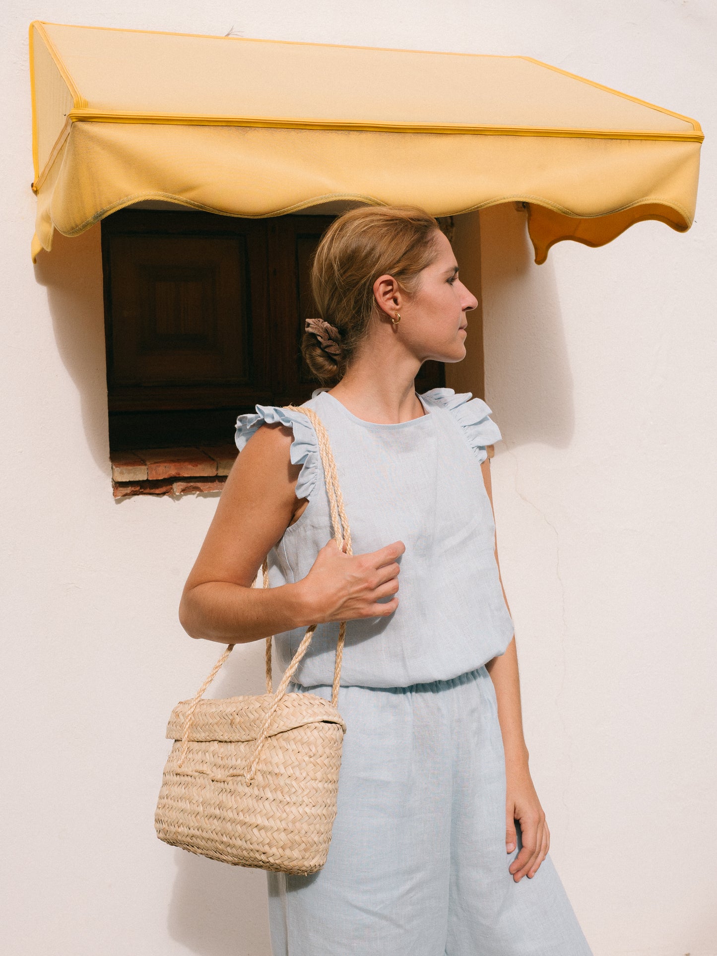 Women's linen jumpsuit Giedra - Archive